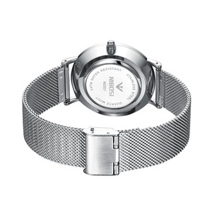 50 Pezzi Orologio NIBOSI 2321 Personalizzato con Logo, 40mm Unisex Ultra Sottile IP Blu Minimalista per Uomo - Product Image 4