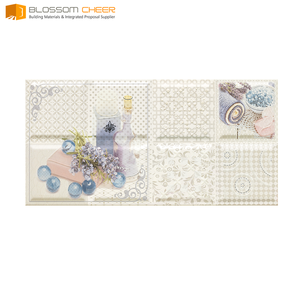 Salle de bains décoratif <span class=keywords><strong>carreaux</strong></span> de céramique carrés inserts <span class=keywords><strong>pour</strong></span> dosseret de cuisine - Product Image 1