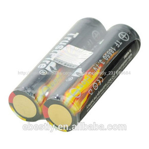 Trustfire 18650 с печатного 3.7v 2400 мач li ion аккумулятор плоские или резкого - Product Image 1