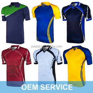 high quality wholesale cheap polyester custom sublimationブランクラグビージャージーチーム - Product Image 1
