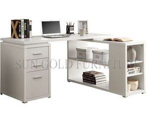 Estilo <span class=keywords><strong>Ikea</strong></span> Modern Soho escritorio de oficina de esquina con gabinete ( SZ-OD465 ) - Product Image 3