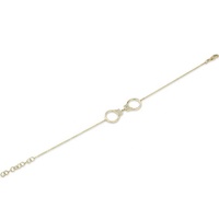 Gemnel 925 argent de mode diamant 18k or cz menottes bracelet pour les femmes