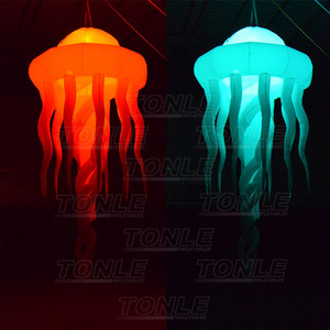 Medusa Inflable Gigante con Iluminación LED para Decoración de Escenarios, Eventos y Fiestas - Product Image 4