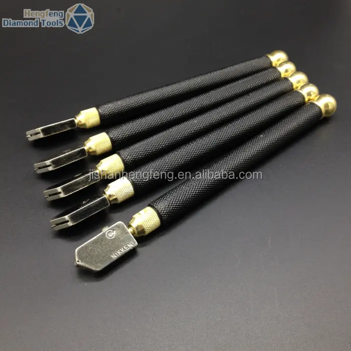 NIKKEN steel hand oil feed Diamond Glass cutter with high quality