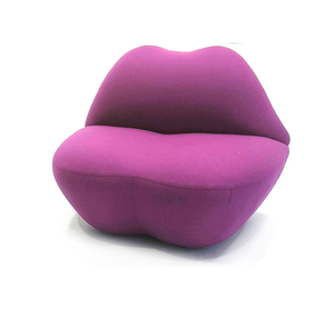 Modern stil stoff sofa 1 sitzer sex sofa stuhl Lip stuhl - Product Image 3