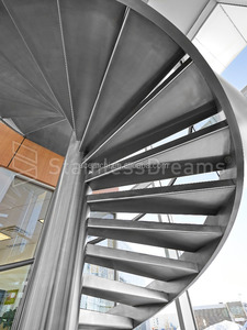 Escalera de acero galvanizado de alta resistencia Industrial al aire libre, escalera de <span class=keywords><strong>Escape</strong></span> de fuego - Product Image 6