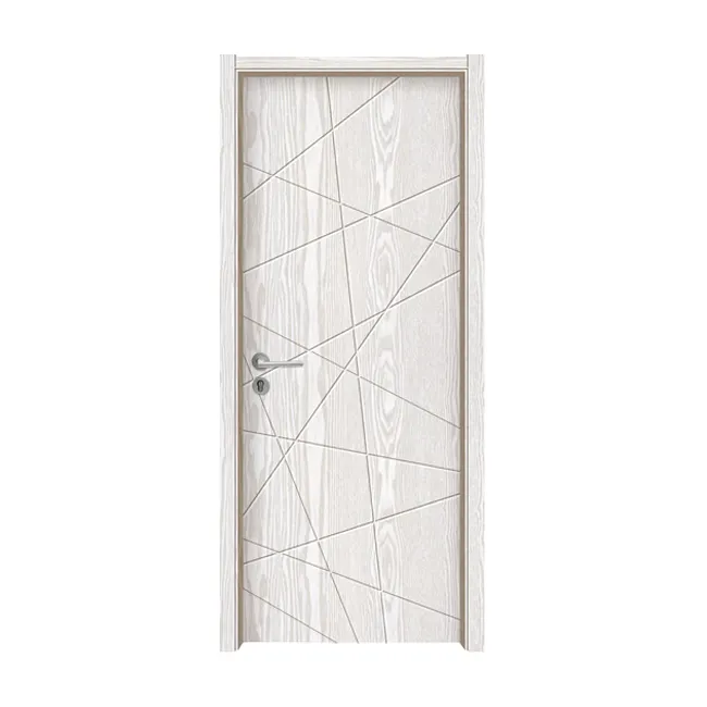 पोर्टेबल निर्माण दरवाजा आंतरिक सादे सफेद बेडरूम सामने दरवाजा बिक्री के लिए लकड़ी अनाज दरवाजा त्वचा