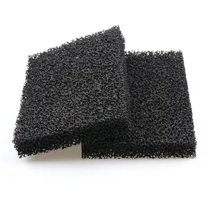 Anti-aging activated carbon sponge filter mesh washable anti moisture activated carbon air filter foam