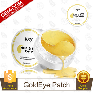 Private Label Or et Escargot Extraits Eye Patch 60 pcs Anti-Vieillissement et Anti-Rides Fabricant Fournir - Product Image 1