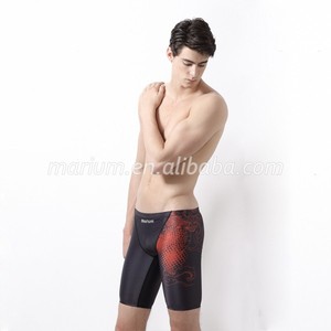 Quick Draining Fashionable Swim Shorts For Male Racing Swimwear - Product Image 4