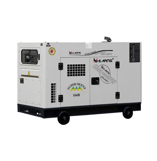 12KVA 15KVA Super Silent Single Phase Water Cooled diesel Generator