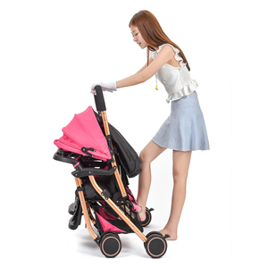 China nueva plegable ligero cochecito doble para la venta barato correr la silla de paseo doble para gemelos recién nacidos - Product Image 5