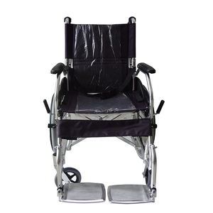 Nursing home aluminum alloy mini portable wheelchair for elderly - Product Image 1