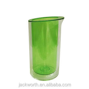 Vajilla acrílica de doble pared inclinada Enfriador de vino - Product Image 2