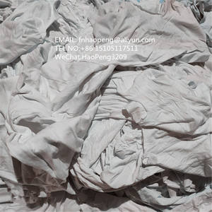 أبيض اللون قطع تي شيرت قطعة قماش مصنوعة من القطن <span class=keywords><strong>25</strong></span> كجم بالة - Product Image 5