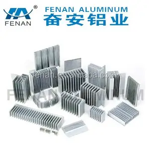 Extrusie aluminium 6063 T5 profiel/led aluminium circulaire extrusie koellichaam/aluminium profiel voor koellichaam