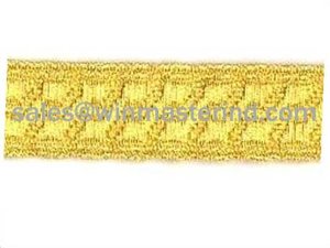 Meilleure garniture de tresse en fil d'or | Lacets tressés uniformes de cérémonie de haute qualité fabriqués en usine - Product Image 2
