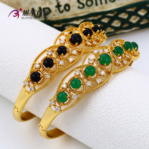Xuping bracelets indiens de sexe en gros bijoux noble différents couleur zircon bijoux bracelet pour les femmes - Product Image 3