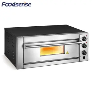 Mini horno eléctrico para Pizza, equipo Industrial profesional de alta calidad, venta al por mayor, para restaurantes