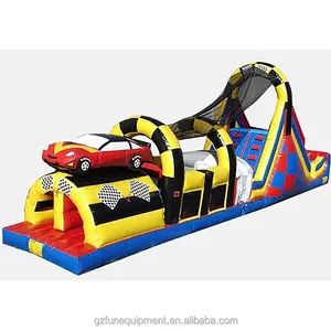 Kualitas Tinggi Raksasa Rintangan Tiup Inflatable Olahraga Permainan untuk Dijual Castle