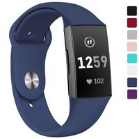 Bracelet en silicone pour Fitbit Charge 4 3 SE, bracelet de sport souple et étanche, accessoires de remplacement durables