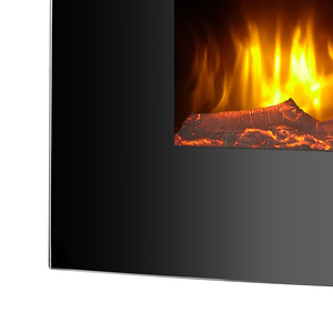 <span class=keywords><strong>Chimenea</strong></span> Eléctrica de Pared de Vidrio Templado, Económica, con Control Remoto y Dos Puertas, para Uso Doméstico - Product Image 5
