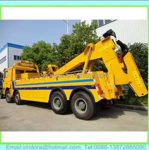 Shacman 8x4 <span class=keywords><strong>60</strong></span> Ton kurtarma tamirci çekme kamyon, ağır Decovery kurtarma kamyon satışı, satılık 360 vinç Rotator kurtarma aracı - Product Image 6