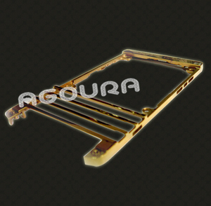 Pour Blackberry P9981 24 k or miroir logement, Luxe lunette pour Blackberry P9981 logements d'or - Product Image 3