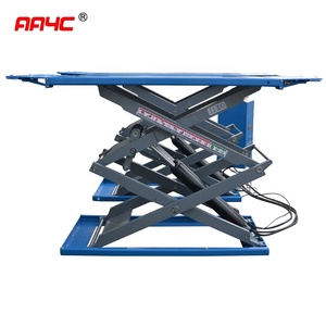 Elevador de tijera de perfil bajo AA4C CE 3,0 T, elevador de tijera superfino, elevador de coche montado en superficie, - Product Image 4