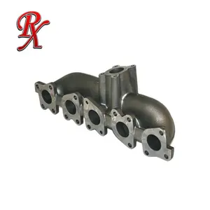 ISO9001:2008 certification auto cast iron exhaust manifold car exhaust pipe