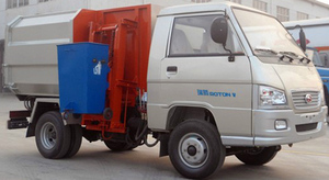Foton-camión de basura para carretilla elevadora, pequeño cubo colgante, para 2 toneladas - Product Image 3