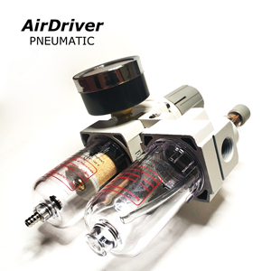 Pneumatic Regulator Filter Udara Sumber Udara Pengobatan dengan Kuningan Filter Frl Unit - Product Image 3