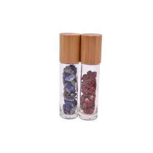 La migliore qualità <span class=keywords><strong>young</strong></span> live nature bamboo cap 10ml fancy gemstone jade roller bottles roll on bottle per profumo - Product Image 4