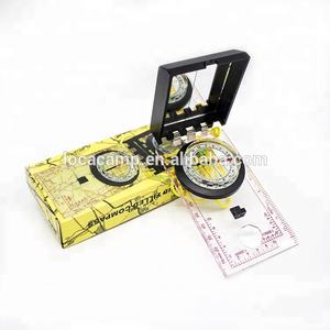 Compás de Escala para Mapas, Compás de Acrílico para Trazado, Regla de Escala para Mapas, para Orientación y Medición de Mapas - Product Image 6