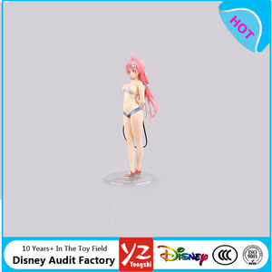 Diseñar su propio plástico desnudo sexy Girl <span class=keywords><strong>anime</strong></span> figuras con Rosa Pelo Rizado - Product Image 2