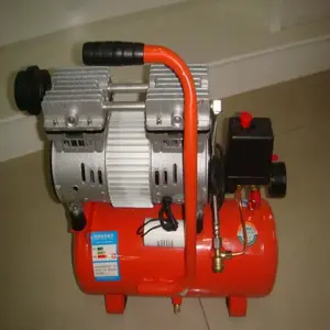 Mini compressor de ar sem óleo 9l