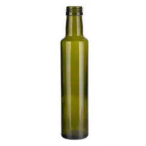 250 مللي 500 مللي زجاجة زيت الزيتون فارغة Marasca زجاجة حاوية زيت طهي