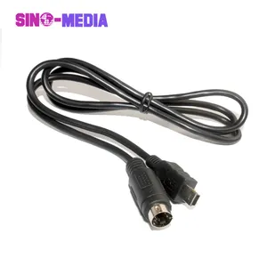 Sino-Media 9 Pin Mini Din Naar Rca Kabel Rj45 Naar 8 Pin Mini Din Kabel