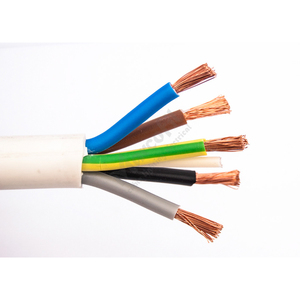 H05VV-F 4X0.75 MM2 (kabel) PVC multi-konduktor kabel fleksibel untuk peralatan genggam