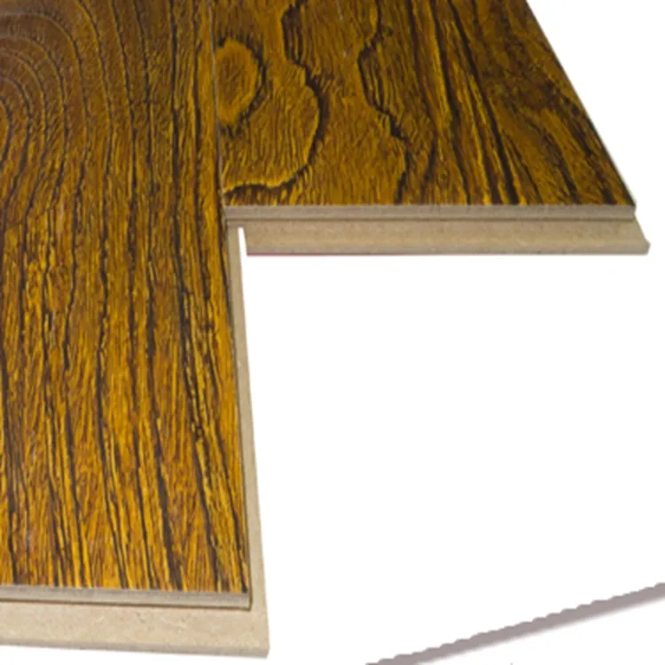 hickory wood border design parquet laminate flooring 6mm