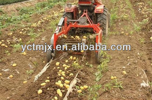 Individual- hilera de papa patata, el ajo. Dulce de papa. Maní y otros rizoma subterráneo cosechadora de los cultivos - Product Image 1
