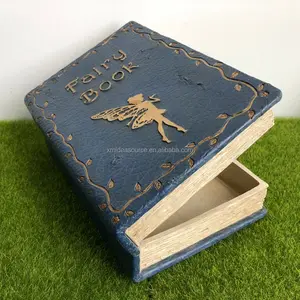 New Design Resin Fairy book box or planter