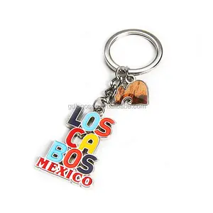Mexiko Los Cabos Land Souvenir Schlüssel ring Geschenk Stadt Name/Brief Schlüssel ringe Los Cabos Schlüssel anhänger