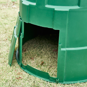 Seau à déchets alimentaires en plastique pour jardin de 150 L, bac à compost - Product Image 3