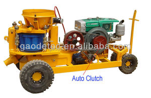 GZ-9D ISO CE lieferant 9m 3/h <span class=keywords><strong>diesel</strong></span> motor dry spritzbeton maschine - Product Image 3