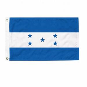 Bandiera Nazionale dell'Honduras Personalizzata in Poliestere <span class=keywords><strong>Blu</strong></span> Bianco <span class=keywords><strong>con</strong></span> 5 Stelle 3x5 - Product Image 5