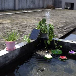 ปั๊มน้ำพลังงานแสงอาทิตย์ BSV 2.5w ปั๊มน้ำพลังงานแสงอาทิตย์สำหรับบ่อ สวน และสถานที่กลางแจ้ง น้ำตกตั้งพื้นกลางแจ้ง สีดำ กล่องจดหมาย - Product Image 2