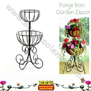 <span class=keywords><strong>Support</strong></span> <span class=keywords><strong>mural</strong></span> décoratif en fil de fer métallique pour fleurs, fabriqué en Chine - Product Image 2