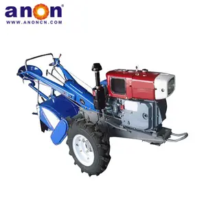 Trator de caminhada anon paddy use 2wd 18 hp, com assento