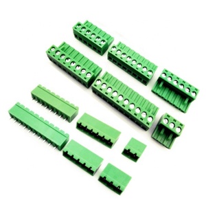 Hot Bán 2EDG5.08 Thẳng/Uốn Thiết Bị Đầu Cuối Kết Nối Cắm + Ổ Cắm 5.08 Mét 2P 3P 4P 5P - Product Image 3